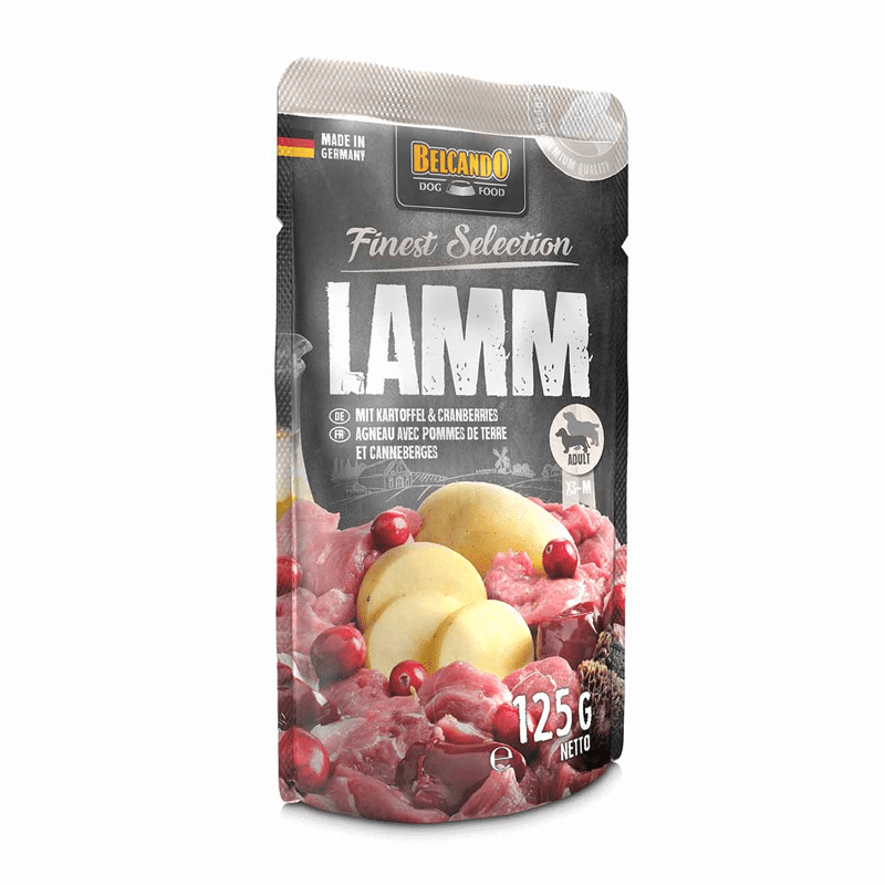 Belcando Cordero y Patatas con Arándano 125gr